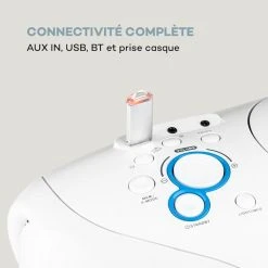 Auna Radios CD Boombox DAB Spacewoofer -Audio-et-HiFi Soldes 10036342 fr 0004 logo