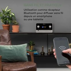 Auna Radios Numériques Connect 150 MKII Radio Internet 2.1 -Audio-et-HiFi Soldes 10037493 fr 0004 logo