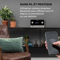 Auna Radios Numériques Connect 150 MKII Radio Internet 2.1 -Audio-et-HiFi Soldes 10037494 fr 0004 logo