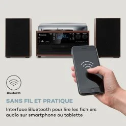 Auna Multimedia Chaîne Stéréo Rétro Oakland DAB Plus -Audio-et-HiFi Soldes 10038002 fr 0006 logo