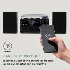 Auna Multimedia Chaîne Stéréo Rétro Oakland DAB Plus -Audio-et-HiFi Soldes 10038003 fr 0006 logo