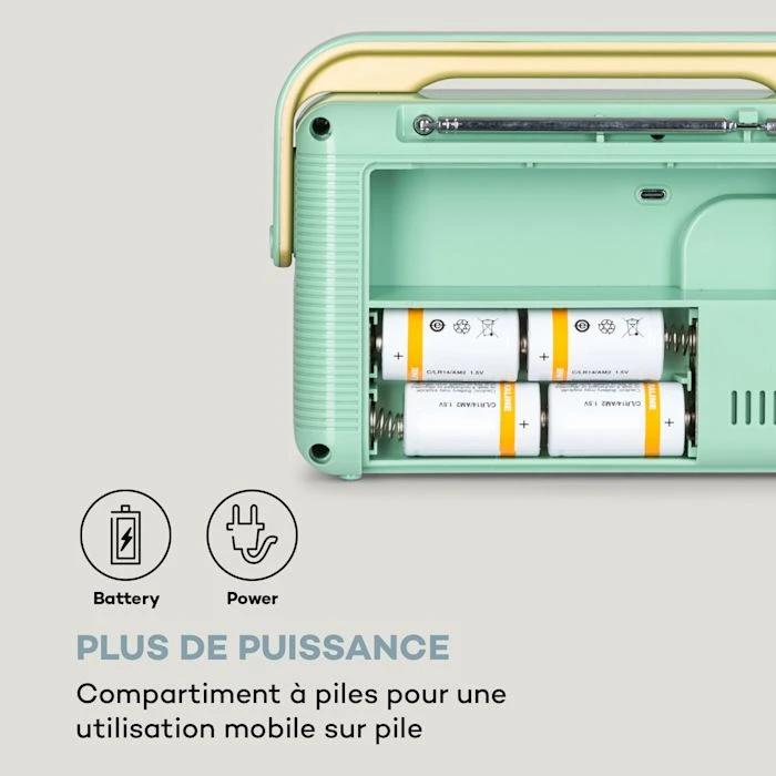 Auna Radios Numériques Buddy Radio Numérique 8 Auna Radios Numériques Buddy Radio Numérique – Image 6