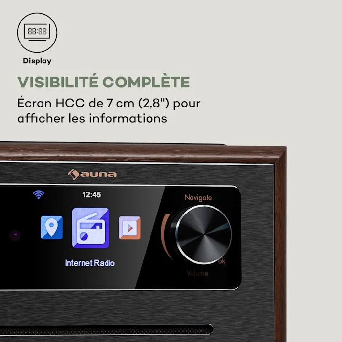 Auna Radios Numériques Silver Star CD Cube Radio 8 Auna Radios Numériques Silver Star CD Cube Radio – Image 6