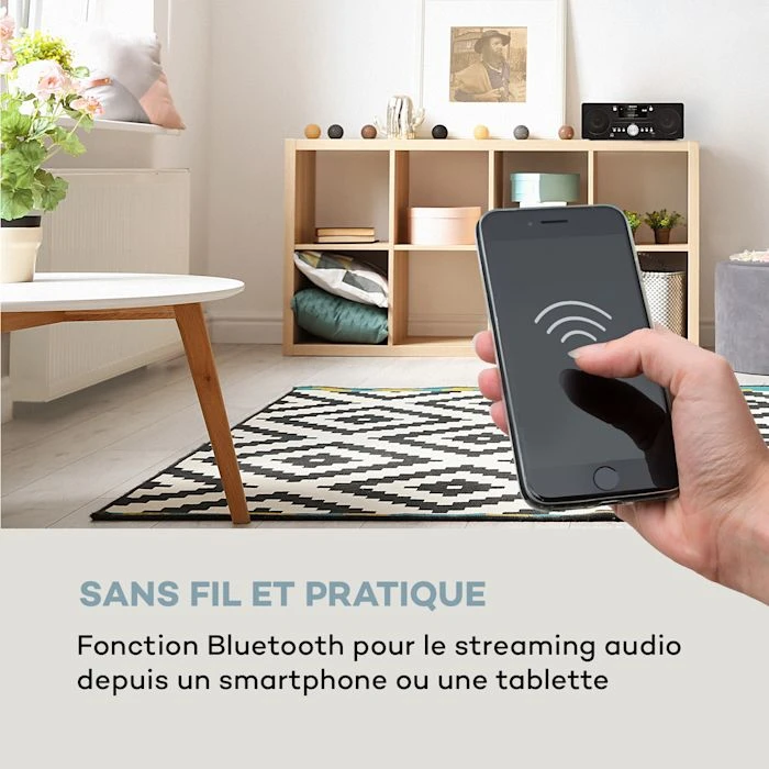 Auna Radios Numériques Micro-chaîne Stéréo Harvard DAB+ 7 Auna Radios Numériques Micro-chaîne Stéréo Harvard DAB+ – Image 5