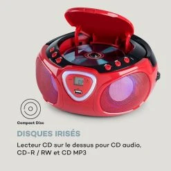Auna Lecteurs CD & MP3 Roadie CD Boombox -Audio-et-HiFi Soldes 10038357 fr 0005 logo