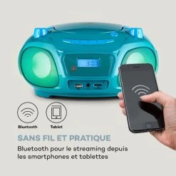 Auna Lecteurs CD & MP3 Roadie Sing CD Boombox -Audio-et-HiFi Soldes 10038358 fr 0003 logo