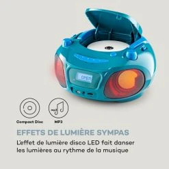 Auna Lecteurs CD & MP3 Roadie Sing CD Boombox -Audio-et-HiFi Soldes 10038358 fr 0005 logo