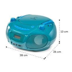 Auna Lecteurs CD & MP3 Roadie Sing CD Boombox -Audio-et-HiFi Soldes 10038358 yy 0006 logo