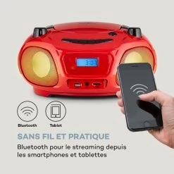 Auna Lecteurs CD & MP3 Roadie Sing CD Boombox -Audio-et-HiFi Soldes 10038359 fr 0003 logo