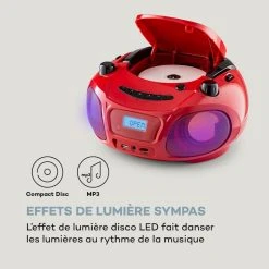 Auna Lecteurs CD & MP3 Roadie Sing CD Boombox -Audio-et-HiFi Soldes 10038359 fr 0005 logo