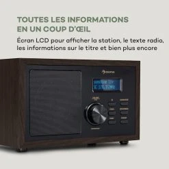Auna Radios Numériques Radio DAB+/FM D'ambiance 12 Auna Radios Numériques Radio DAB+/FM D'ambiance -Audio-et-HiFi Soldes 10038361 fr 0005 logo