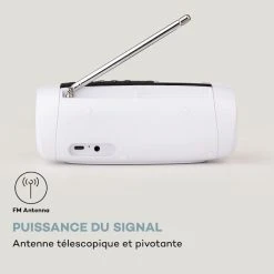 Auna Multimedia Blaster Radio DAB Enceinte Portable Bluetooth -Audio-et-HiFi Soldes 10038363 fr 0004 logo