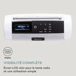 Auna Multimedia Blaster Radio DAB Enceinte Portable Bluetooth -Audio-et-HiFi Soldes 10038363 fr 0005 logo