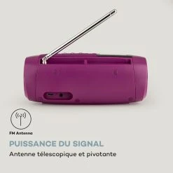 Auna Multimedia Blaster Radio DAB Enceinte Portable Bluetooth -Audio-et-HiFi Soldes 10038364 fr 0004 logo