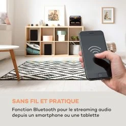 Auna Multimedia Chaîne Stéréo 388-BT Wood -Audio-et-HiFi Soldes 10038372 fr 0006 logo