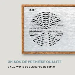 Auna Radios Numériques Lecteur CD-DAB Silver Star -Audio-et-HiFi Soldes 10038421 fr 0005 logo