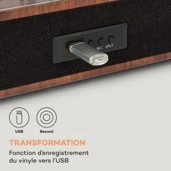 Auna Multimedia Platine Vinyle TT-Classic Plus -Audio-et-HiFi Soldes 10038691 fr 0005 logo