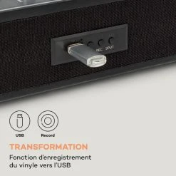 Auna Multimedia Platine Vinyle TT-Classic Plus -Audio-et-HiFi Soldes 10038692 fr 0005 logo
