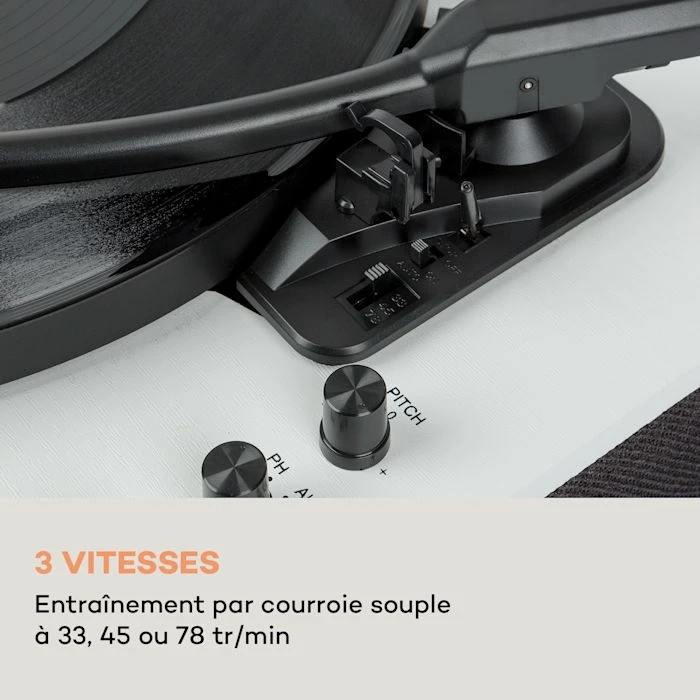 Auna Multimedia Platine Vinyle TT-Classic Plus 6 Auna Multimedia Platine Vinyle TT-Classic Plus – Image 4