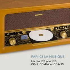 Auna Radios CD Chaîne Stéréo Rétro Belle Epoque 1906 -Audio-et-HiFi Soldes 10040054 fr 0004 logo
