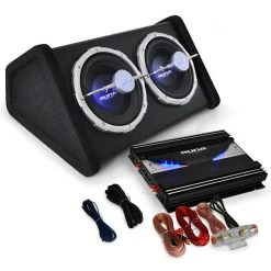 Auna Packs Sono Auto Black Line 140 Set Hifi De Voiture