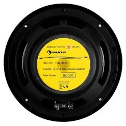 Auna Packs Sono Auto Black Line 200 Set Hifi De Voiture -Audio-et-HiFi Soldes 60000518 yy 0007 titel rueckseite auto lautsprecher auna cs 65831