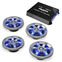 Auna Packs Sono Auto BeatPilot FX-401 Set Hifi De Voiture