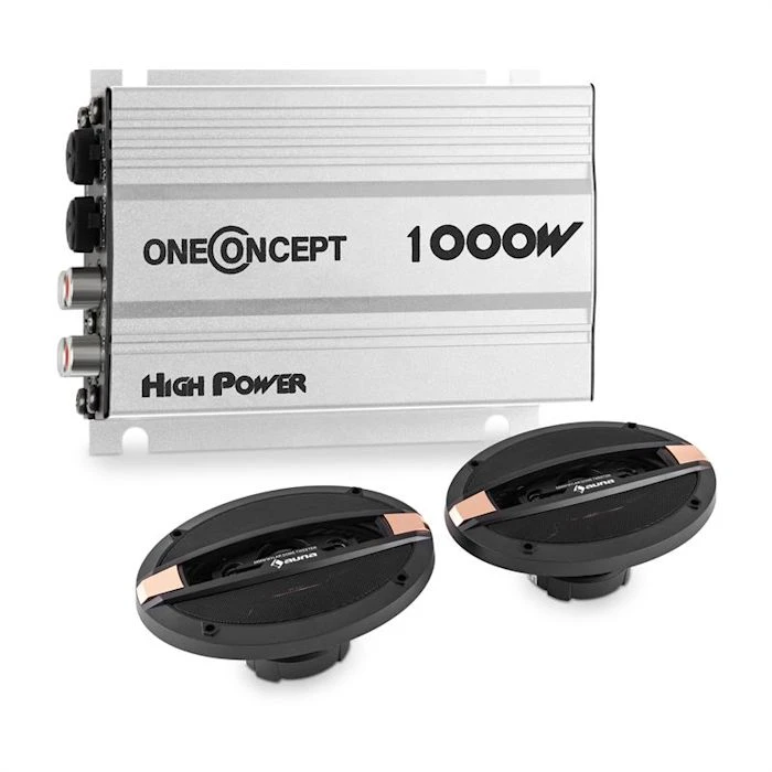 Auna Packs Sono Auto CS469 4.0 Set Hifi De Voiture