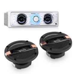 Auna Packs Sono Auto MD-170-BT Set Hifi De Voiture