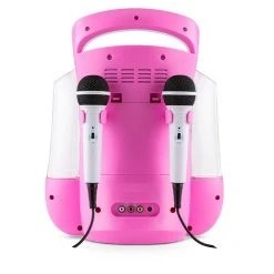 Auna Multimedia Kara Liquida Rose + Dazzl Mic Kit -Audio-et-HiFi Soldes 60002101 yy 0004 titel back auna Kara Liquida Design Karaokeanlage reedit