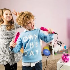 Audio-et-HiFi Soldes -Audio-et-HiFi Soldes 60002109 yy 0002 ambient auna SingSing Karaoke Player pink