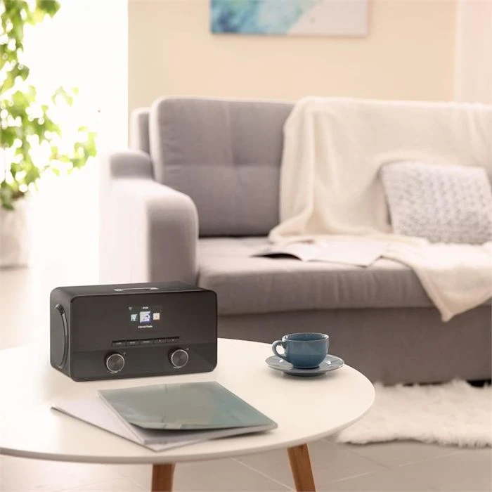 Audio-et-HiFi Soldes -Audio-et-HiFi Soldes 10029864 yy 0002 ambient auna Internetradio mit BT USB black